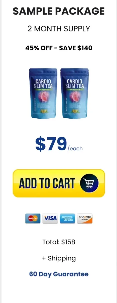 Cardio Slim Tea one bottle
